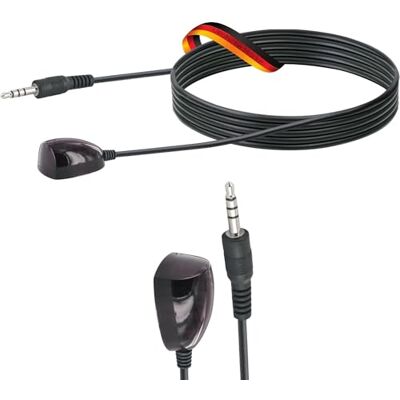SCHWAIGER IRE600HD Récepteur de télécommande infrarouge Répéteur IR Câble d'extension pour récepteur satellite Prise jack - Publicité SCHWAIGER IRE600HD Récepteur de télécommande infrarouge Répéteur IR Câble d'extension pour récepteur satellite Prise jack - Publicité