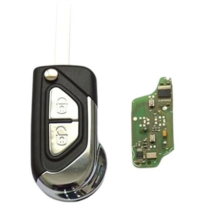 Pro-Plip ProPlip Clé complète électronique 2 Boutons Compatible avec C3 DS3 433MHz ce0536 Télécommande - Publicité Pro-Plip ProPlip Clé complète électronique 2 Boutons Compatible avec C3 DS3 433MHz ce0536 Télécommande - Publicité