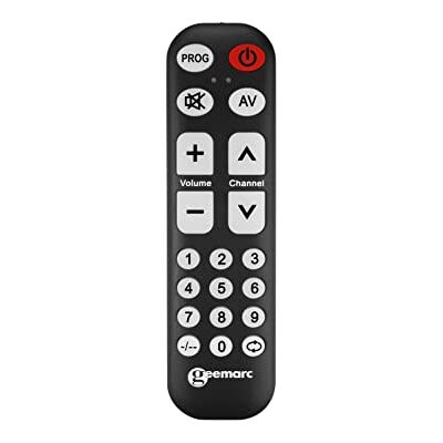 Télécommande TV Geemarc - TV1 19 Boutons + 1 Programmable - Télécommande - Publicité Télécommande TV Geemarc - TV1 19 Boutons + 1 Programmable - Télécommande - Publicité