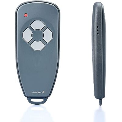 Marantec 122459 Télécommande portative 4 canaux pour Porte de Garage, Gris - Publicité Marantec 122459 Télécommande portative 4 canaux pour Porte de Garage, Gris - Publicité