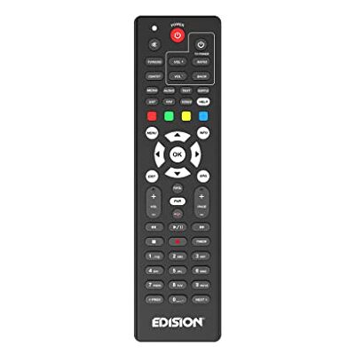 Edision Télécommande Universelle EDI-RCU 3 Learn OS, Originale, Programmable, 2en1 TV et Récepteur, PICCO, NANO T265+, PING, PROTON, PICCOLLINO, PICCOLLO, OS NINO+, OS NINO PRO, OS MINI 4K, OS MIO+ 4K - Publicité Edision Télécommande Universelle EDI-RCU 3 Learn OS, Originale, Programmable, 2en1 TV et Récepteur, PICCO, NANO T265+, PING, PROTON, PICCOLLINO, PICCOLLO, OS NINO+, OS NINO PRO, OS MINI 4K, OS MIO+ 4K - Publicité