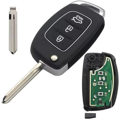 Pro-Plip ProPlip Clé complète avec électronique à Programmer Compatible avec Hyundai Elantra I10 I20 HB20 Télécommande Vierge ID46 Lame HYN14R - Publicité Pro-Plip ProPlip Clé complète avec électronique à Programmer Compatible avec Hyundai Elantra I10 I20 HB20 Télécommande Vierge ID46 Lame HYN14R - Publicité