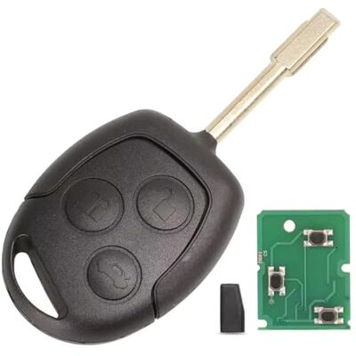 Pro-Plip Clé complète électronique à Programmer pour Ford Mondeo Puma Fiesta Focus c-Max Fusion s-Max ka Galaxy Transit Scorpio Escort Cougar Télécommande 433Mhz ID63 4D63 80Bits Puce - Publicité Pro-Plip Clé complète électronique à Programmer pour Ford Mondeo Puma Fiesta Focus c-Max Fusion s-Max ka Galaxy Transit Scorpio Escort Cougar Télécommande 433Mhz ID63 4D63 80Bits Puce - Publicité