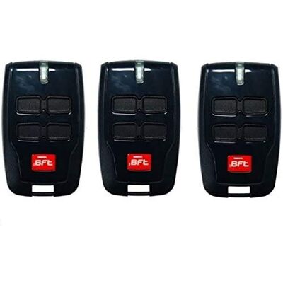 BFT MITTO B RCB04 Lot de 3 Télécommandes 433,92 Mhz, 2 canaux - Publicité BFT MITTO B RCB04 Lot de 3 Télécommandes 433,92 Mhz, 2 canaux - Publicité