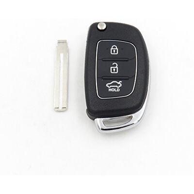 car passion Coque de Clé Compatible avec Hyundai i20, i30, ix20, ix35, ix45, Tucson Télécommande 3 Boutons - Publicité car passion Coque de Clé Compatible avec Hyundai i20, i30, ix20, ix35, ix45, Tucson Télécommande 3 Boutons - Publicité