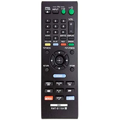 ALLIMITY Rmt-b118 a Remplacé télécommande pour Sony lecteur Blue Ray 148995911 Bdp-bx18 lecteur Blu-Ray BDP-S185 Bdp-s185wm Bdp-185 C Bdp-185wn - Publicité ALLIMITY Rmt-b118 a Remplacé télécommande pour Sony lecteur Blue Ray 148995911 Bdp-bx18 lecteur Blu-Ray BDP-S185 Bdp-s185wm Bdp-185 C Bdp-185wn - Publicité