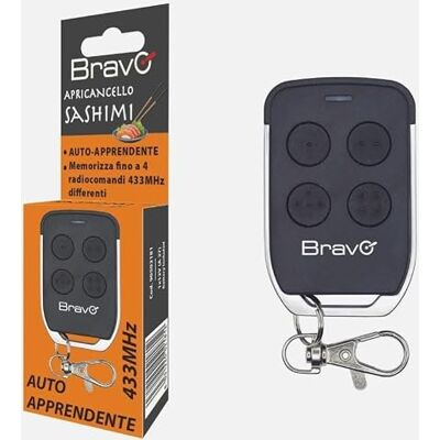 Bravo Télécommande d'ouverture de portail automatique 433 MHz 90502181 - Publicité Bravo Télécommande d'ouverture de portail automatique 433 MHz 90502181 - Publicité