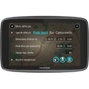 TomTom GPS Poids Lourds GO Professional 520 5 pouces, Cartographie Europe 49, Trafic via Smartphone - Publicité