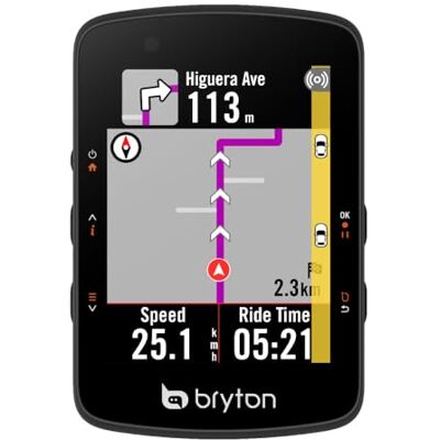 Bryton Rider 650/550 Compteur GPS pour vélo, écran Couleur 2,8", Navigation détaillée Virage par Virage, réglage Automatique de la luminosité, Compatible Bluetooth et Ant+ - Publicité Bryton Rider 650/550 Compteur GPS pour vélo, écran Couleur 2,8", Navigation détaillée Virage par Virage, réglage Automatique de la luminosité, Compatible Bluetooth et Ant+ - Publicité