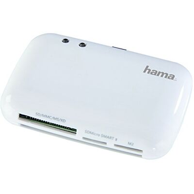 Hama 54835 Lecteur USB pour Carte à Puce et Cartes mémoire Blanc - Publicité Hama 54835 Lecteur USB pour Carte à Puce et Cartes mémoire Blanc - Publicité