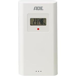 ADE Capteur extérieur WS1002 pour station météo remplacement 3 canaux avec écran compatible avec WS2301, WS2302 blanc - Publicité ADE Capteur extérieur WS1002 pour station météo remplacement 3 canaux avec écran compatible avec WS2301, WS2302 blanc - Publicité