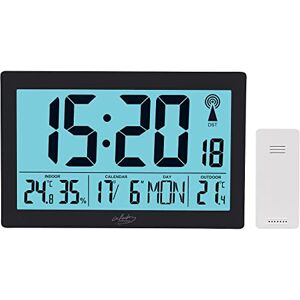 infactory Horloge Radio-pilotée XL avec Thermo-hygromètre et capteur extérieu... Publicité infactory Horloge Radio-pilotée XL avec Thermo-hygromètre et capteur extérieu... Publicité