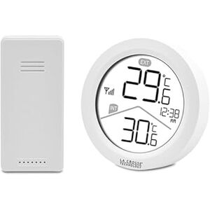 La Crosse Technology WS6219 Station de températures avec min/max Blanc - Publicité La Crosse Technology WS6219 Station de températures avec min/max Blanc - Publicité