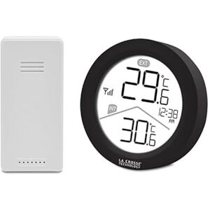 La Crosse Technology WS6219 Station de températures avec min/max Noir - Publicité La Crosse Technology WS6219 Station de températures avec min/max Noir - Publicité