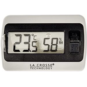 La Crosse Technology WS7005 - Horloge murale numérique - Blanc - Publicité La Crosse Technology WS7005 - Horloge murale numérique - Blanc - Publicité