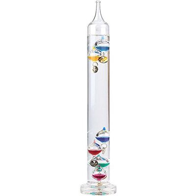 Pearl Thermomètre en Verre Galileo modèle 27 cm - Publicité Pearl Thermomètre en Verre Galileo modèle 27 cm - Publicité