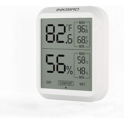 Inkbird ITH-20 Thermomètre Hygromètre Intérieur Petit Moniteur Numérique - Publicité Inkbird ITH-20 Thermomètre Hygromètre Intérieur Petit Moniteur Numérique - Publicité