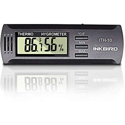 Inkbird ITH-10 Petit Hygromètre Numérique Thermomètre Intérieur - Publicité Inkbird ITH-10 Petit Hygromètre Numérique Thermomètre Intérieur - Publicité