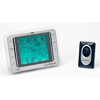 Lexibook SM1670 Jeu Électronique Station Météo Meteoclock Pure - Publicité Lexibook SM1670 Jeu Électronique Station Météo Meteoclock Pure - Publicité