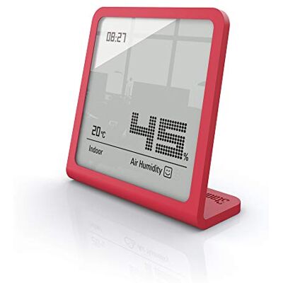 Stadler Form Hygromètre Selina par , Instrument de Mesure Numérique Précis pour l'Humidité et la Température, Chili Red - Publicité Stadler Form Hygromètre Selina par , Instrument de Mesure Numérique Précis pour l'Humidité et la Température, Chili Red - Publicité