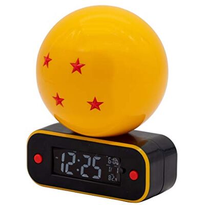 TEKNOFUN Enceinte et Réveil numérique Dragon Ball Z Boule de Cristal Jaune/Rouge/Noir, Unique - Publicité TEKNOFUN Enceinte et Réveil numérique Dragon Ball Z Boule de Cristal Jaune/Rouge/Noir, Unique - Publicité