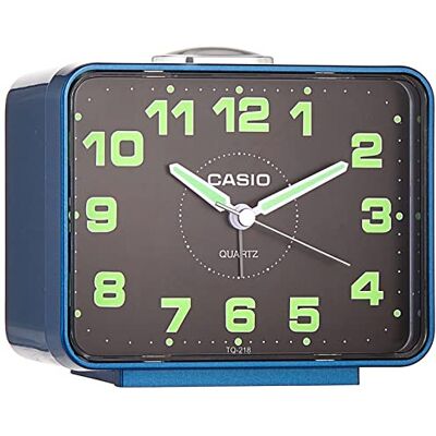 Casio TQ-218-2D Réveil analogique Bleu, Bleu, Analogique - Publicité Casio TQ-218-2D Réveil analogique Bleu, Bleu, Analogique - Publicité