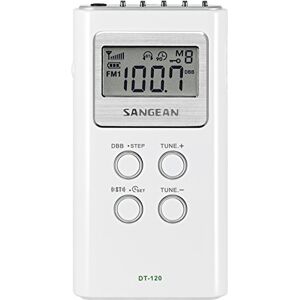 Sangean DT-120 White Radio Portable Blanc - Publicité