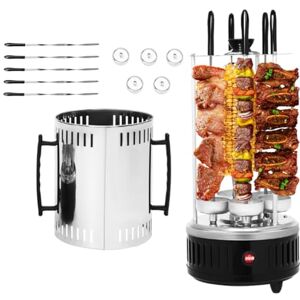 YESTAIM Gril à Kebab Electrique Vertical Pour Rôtisserie Verticale Fours Verticaux de Comptoir à usage Commercial et Domestique Machine À Poulet Appareil Mini Grill Rotatif - Publicité YESTAIM Gril à Kebab Electrique Vertical Pour Rôtisserie Verticale Fours Verticaux de Comptoir à usage Commercial et Domestique Machine À Poulet Appareil Mini Grill Rotatif - Publicité