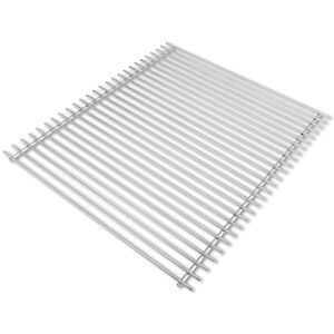 Deos-grill DEOS Grille Barbecue Acier Inoxydable 50x45cm Conception Ajustable et Combinable AISI 304 Grille Barbecue Inox 7+5mm Compatible Gril Électrique Idéale pour Grille Barbecue Ronde & Weber - Publicité Deos-grill DEOS Grille Barbecue Acier Inoxydable 50x45cm Conception Ajustable et Combinable AISI 304 Grille Barbecue Inox 7+5mm Compatible Gril Électrique Idéale pour Grille Barbecue Ronde & Weber - Publicité