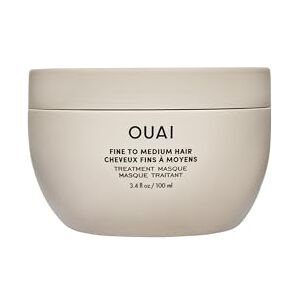 OUAI Masque de traitement pour cheveux fins à moyens Taille de voyage Masque capillaire pour réparation, hydratation et brillance Avec beurre de karité, kératine et panthénol Soin des cheveux - Publicité OUAI Masque de traitement pour cheveux fins à moyens Taille de voyage Masque capillaire pour réparation, hydratation et brillance Avec beurre de karité, kératine et panthénol Soin des cheveux - Publicité