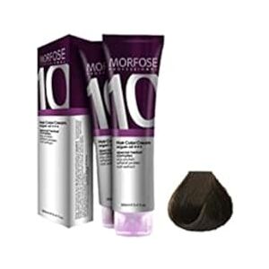 Morfose - Hair Color Cream 10 Argan Oil 100 ml - Intense Ash 6.1 - Crème de couleur pour cheveux - Publicité Morfose - Hair Color Cream 10 Argan Oil 100 ml - Intense Ash 6.1 - Crème de couleur pour cheveux - Publicité