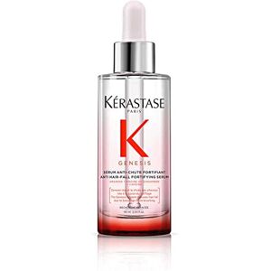 KERASTASE KÉRASTASE Genesis Sérum Anti-Chute Fortifiant Renforce & Réduit La Casse Formule Légère Aminexil, Racine de Gingembre & Caféine Cheveux Fins & Fragiles Sujets À La Chute 90 ml - Publicité