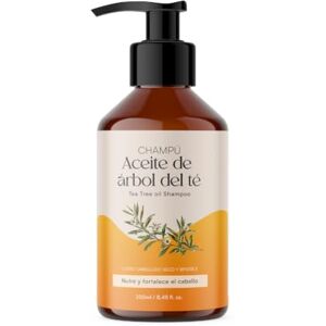 QKnatur Shampooing à l'huile d'arbre à thé (250 ml). Contient des ingrédients actifs pour éliminer les pellicules. Idéal en cas de démangeaisons et d'irritations. Pour cuir chevelu sec et sensible - Publicité QKnatur Shampooing à l'huile d'arbre à thé (250 ml). Contient des ingrédients actifs pour éliminer les pellicules. Idéal en cas de démangeaisons et d'irritations. Pour cuir chevelu sec et sensible - Publicité