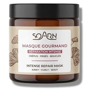 Soarn Masque Gourmand Cheveux Crépus, Frisés, Bouclés, 250ml - Publicité Soarn Masque Gourmand Cheveux Crépus, Frisés, Bouclés, 250ml - Publicité