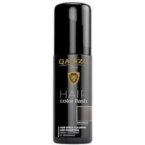 QAINZO Paris Hair Color Flash – Spray Colorant Capillaire Châtain Foncé - Publicité QAINZO Paris Hair Color Flash – Spray Colorant Capillaire Châtain Foncé - Publicité