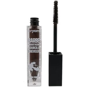 Cryom Correcteur temporaire de couleur pour barbe, sourcils et cheveux, flacon brosse 7 ml. Cosmétique et maquillage pour hommes. N°03 : Brun foncé - Publicité Cryom Correcteur temporaire de couleur pour barbe, sourcils et cheveux, flacon brosse 7 ml. Cosmétique et maquillage pour hommes. N°03 : Brun foncé - Publicité