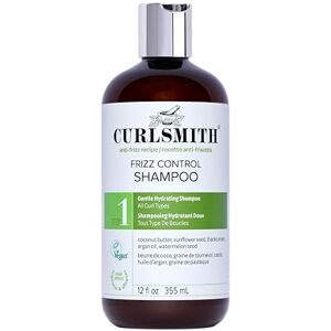 CURLSMITH Frizz Control Shampoo (12 oz) Shampoing anti-frisottis pour boucles, élimine les résidus, pour tous types de boucles, végan et non testé sur les animaux (12 oz) - Publicité CURLSMITH Frizz Control Shampoo (12 oz) Shampoing anti-frisottis pour boucles, élimine les résidus, pour tous types de boucles, végan et non testé sur les animaux (12 oz) - Publicité