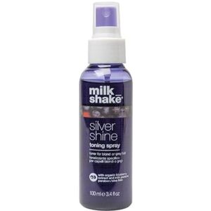 milk_shake Silver Shine Toning Spray - Spray tonifiant pour cheveux blonds et gris - Publicité milk_shake Silver Shine Toning Spray - Spray tonifiant pour cheveux blonds et gris - Publicité