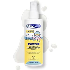 TRISWIM Après-shampoing démêlant Junior After Swim pour Enfants Protège et répare Les Cheveux endommagés par Le Chlore, Les Produits Chimiques de Piscine et l'eau salée Démêlant Cheveux après la - Publicité TRISWIM Après-shampoing démêlant Junior After Swim pour Enfants Protège et répare Les Cheveux endommagés par Le Chlore, Les Produits Chimiques de Piscine et l'eau salée Démêlant Cheveux après la - Publicité