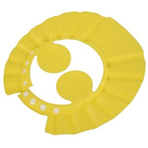 Rfeeuubft Safe Shampoo Shower Bathing Protect Soft Cap Hat pour Baby Children Kids (Taille unique, A-jaune) - Publicité