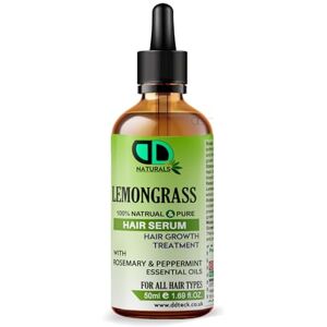 DD teck Sérum capillaire à la citronnelle Huile de pousse des cheveux 100 % naturelle au romarin et à la menthe poivrée Traitement anti-fongique pour tous types de cheveux 50 ml - Publicité DD teck Sérum capillaire à la citronnelle Huile de pousse des cheveux 100 % naturelle au romarin et à la menthe poivrée Traitement anti-fongique pour tous types de cheveux 50 ml - Publicité