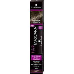 Schwarzkopf Hair Mascara Coloration Cheveux Racines Temporaire Couverture Cheveux Blancs Mascara pour Cheveux Châtain 16 ml - Publicité Schwarzkopf Hair Mascara Coloration Cheveux Racines Temporaire Couverture Cheveux Blancs Mascara pour Cheveux Châtain 16 ml - Publicité