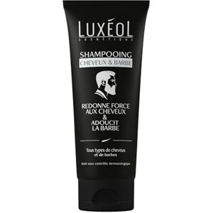 Shampoing Cheveux et Barbe Luxéol - Soins 2 en 1 - Publicité Shampoing Cheveux et Barbe Luxéol - Soins 2 en 1 - Publicité