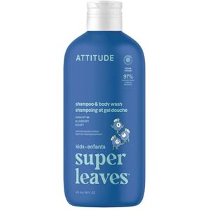 ATTITUDE Shampooing et Gel Douche 2-en-1 pour Enfant, Certifié EWG Verified, Cheveux Secs, Doux pour la Peau, Ingrédients d’Origine Naturelle, Végane, Parfum Bleuet, 473 mL - Publicité ATTITUDE Shampooing et Gel Douche 2-en-1 pour Enfant, Certifié EWG Verified, Cheveux Secs, Doux pour la Peau, Ingrédients d’Origine Naturelle, Végane, Parfum Bleuet, 473 mL - Publicité