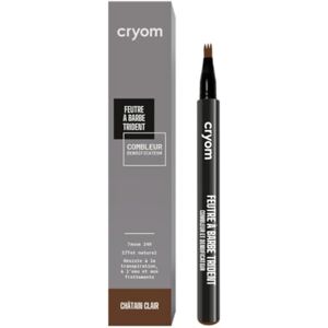 Cryom Feutre à barbe Trident, combleur et densificateur de barbe, maquillage semi permanent pour hommes, sèche instantanément, tenue 24H. N°03 : CHÂTAIN CLAIR - Publicité Cryom Feutre à barbe Trident, combleur et densificateur de barbe, maquillage semi permanent pour hommes, sèche instantanément, tenue 24H. N°03 : CHÂTAIN CLAIR - Publicité