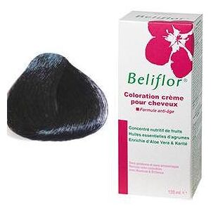 Crème de Coloration Noire Beliflor - Teinture Capillaire - Publicité Crème de Coloration Noire Beliflor - Teinture Capillaire - Publicité