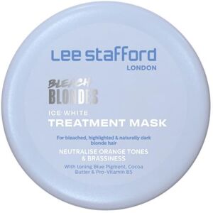 Lee Stafford - Bleach Ice White - Toner Bleu - Masque capillaire - Publicité Lee Stafford - Bleach Ice White - Toner Bleu - Masque capillaire - Publicité
