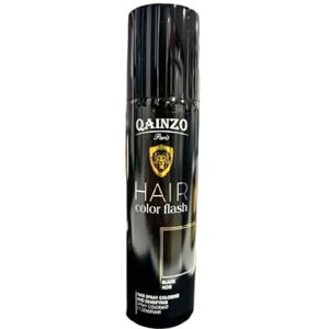 QAINZO Paris Hair Color Flash – Spray Colorant Capillaire Noir - Publicité QAINZO Paris Hair Color Flash – Spray Colorant Capillaire Noir - Publicité