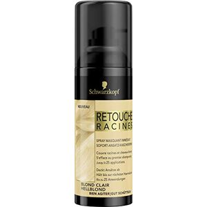 Schwarzkopf Retouche Racines Spray Masquant Racines Blond Clair - Publicité Schwarzkopf Retouche Racines Spray Masquant Racines Blond Clair - Publicité