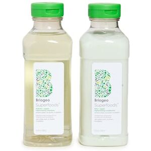 Briogeo Superfoods Ensemble shampooing et après-shampoing réparateur au chou frisé à la pomme matcha pour cheveux ternes et secs et soutient des cheveux et du cuir chevelu sains, végétalien, sans - Publicité Briogeo Superfoods Ensemble shampooing et après-shampoing réparateur au chou frisé à la pomme matcha pour cheveux ternes et secs et soutient des cheveux et du cuir chevelu sains, végétalien, sans - Publicité